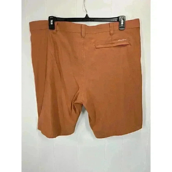 Eddie Bauer Shorts Men's 40 Outdoor Hiking Camping Nylon Stretch Adobe Travex - Picture 3 of 8